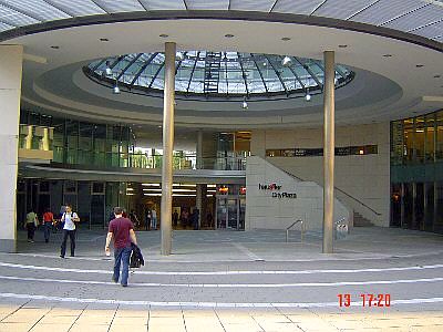 Eingang City Plaza Stuttgart